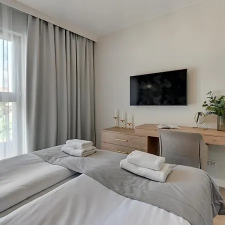 Grano Riverview - Pool, Gym & Spa By Downtown 格但斯克
